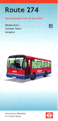 274 leaflet June 2001, click for timetable
