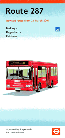 2001 leaflet, click for timetable
