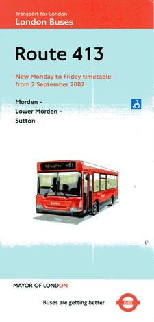 2002 leaflet, click for timetable