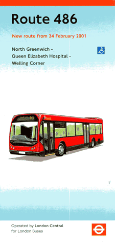 2001 introduction leaflet, click for timetable