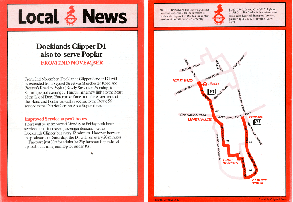 1985 leaflet