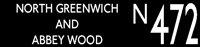 N472 North Greenwich and Abbey Wood