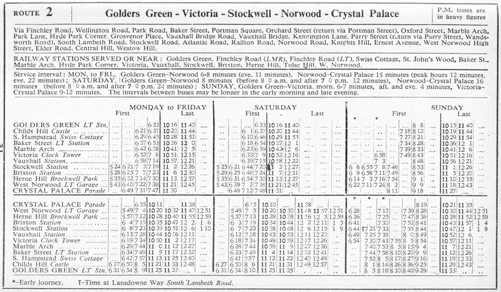 May 1959 first and last times