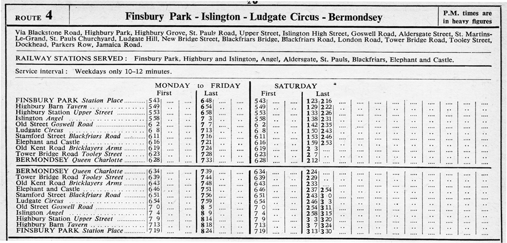 October 1950 first and last times