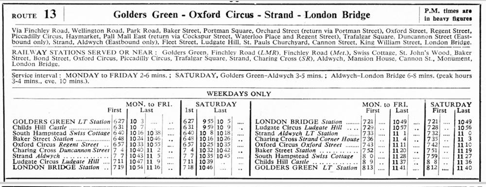 Aug 1954 first and last times