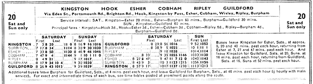 October 1934 times