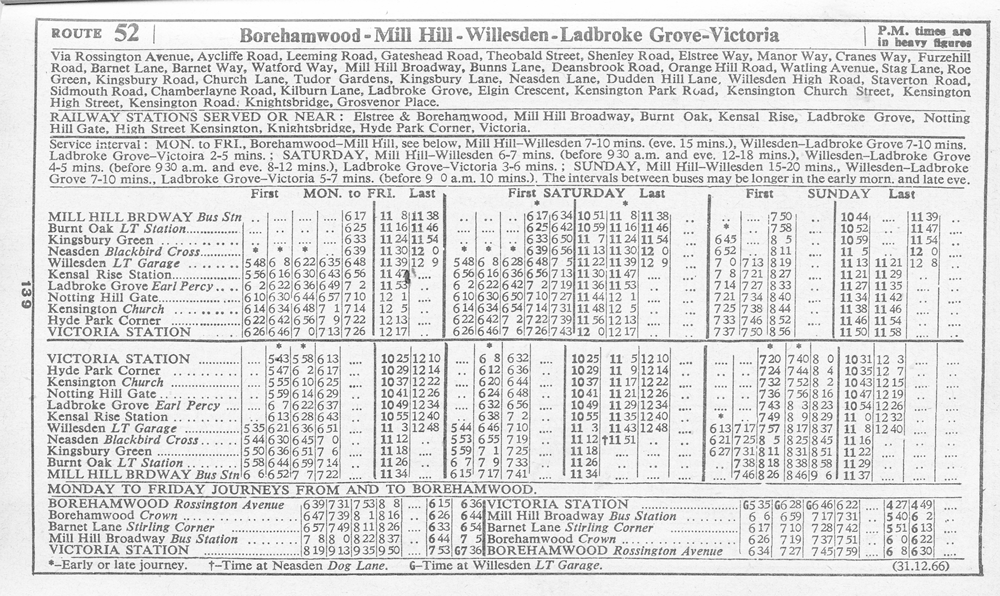 January 1967 first and last times