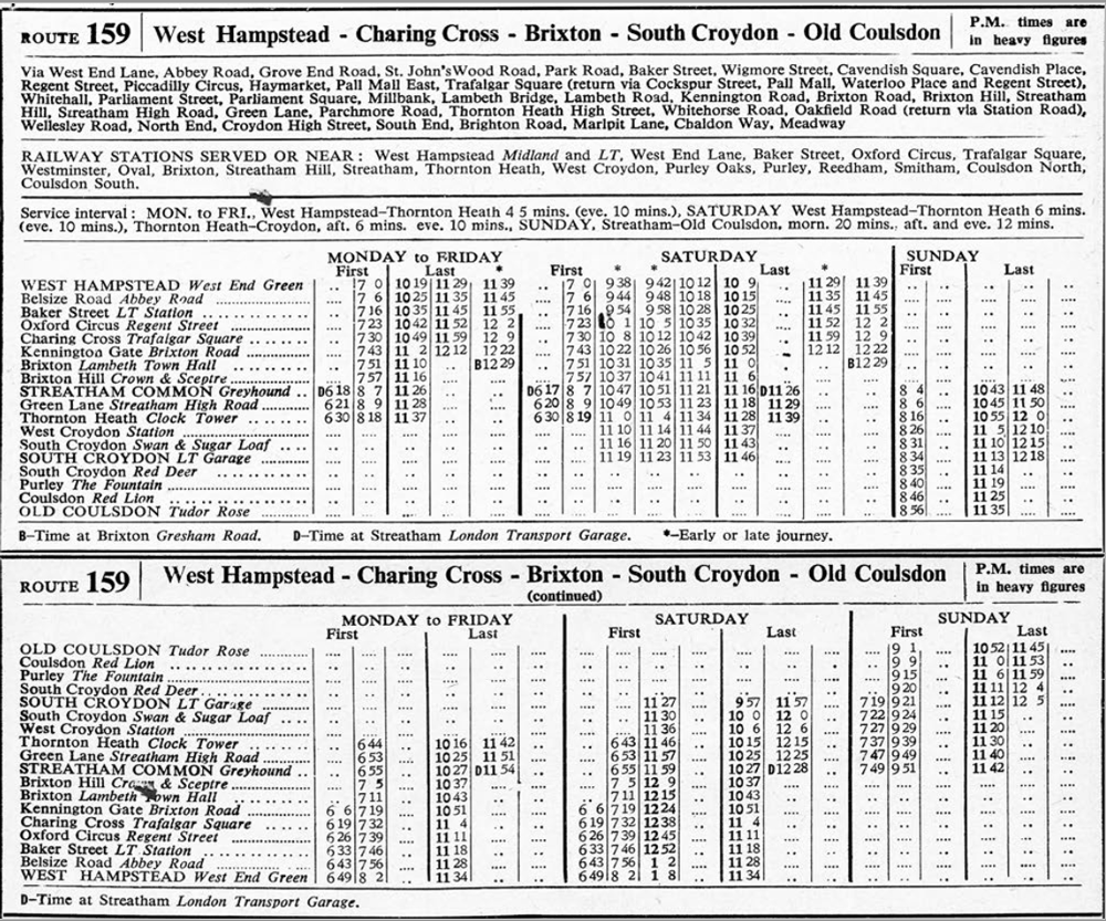May 1954 first and last times