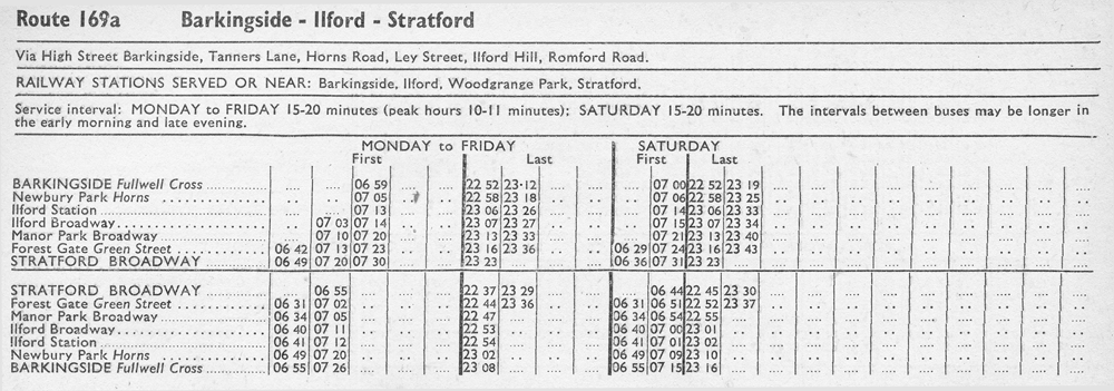 September 1968 first and last times