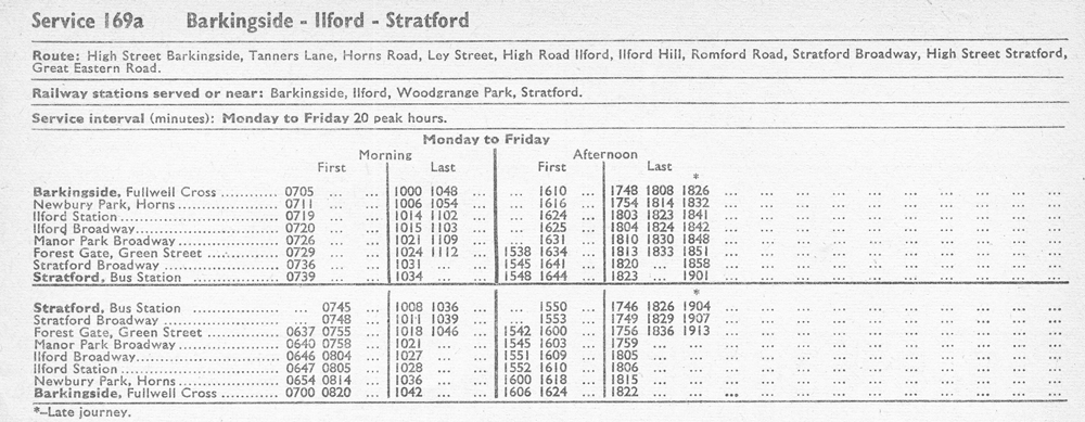 September 1973 first and last times
