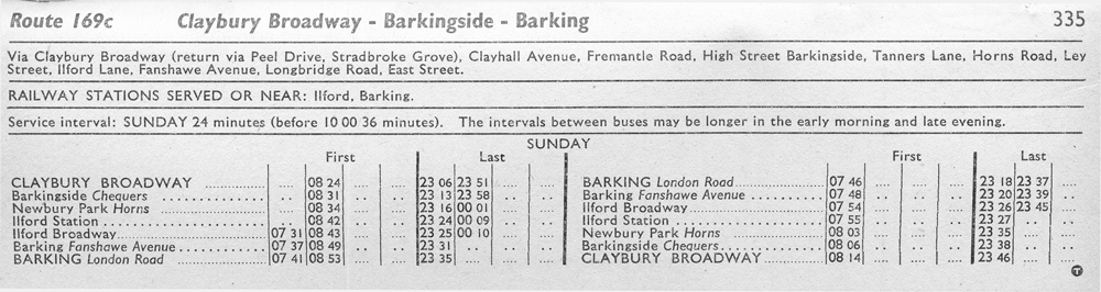 September 1968 first and last times