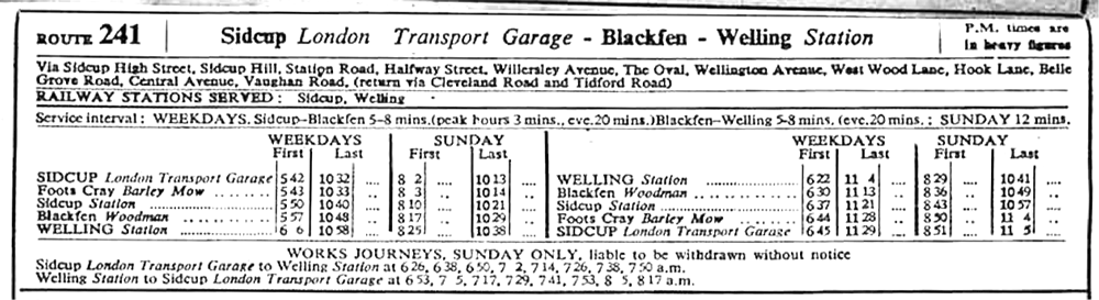February 1946 first and last times